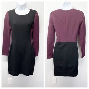 Diane Von Furstenberg Octavia Color Block Dress 0